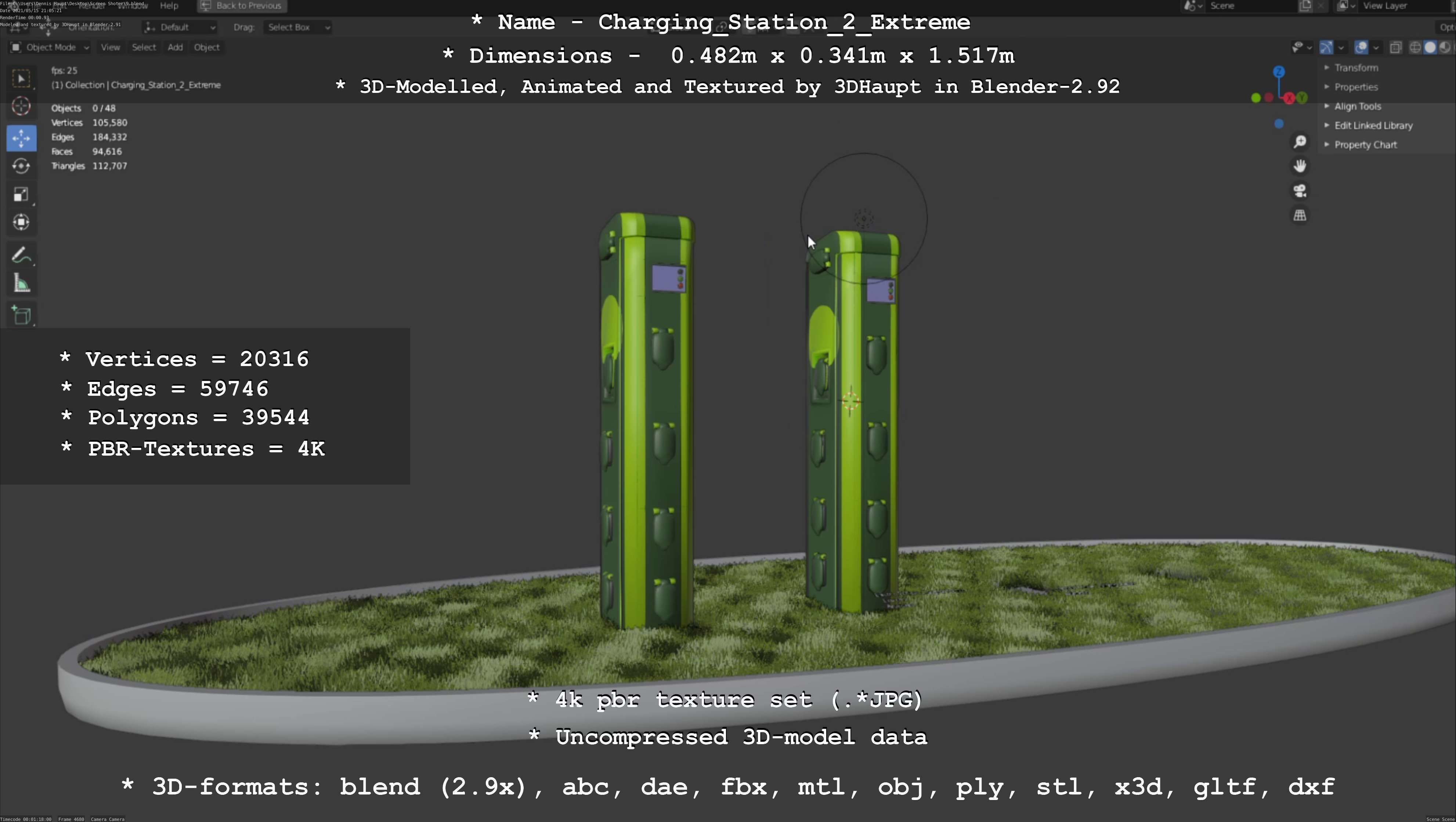 Charging Station Version 2 Extreme 3D model_58