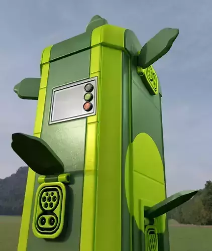 Charging Station Version 2 Extreme 3D model