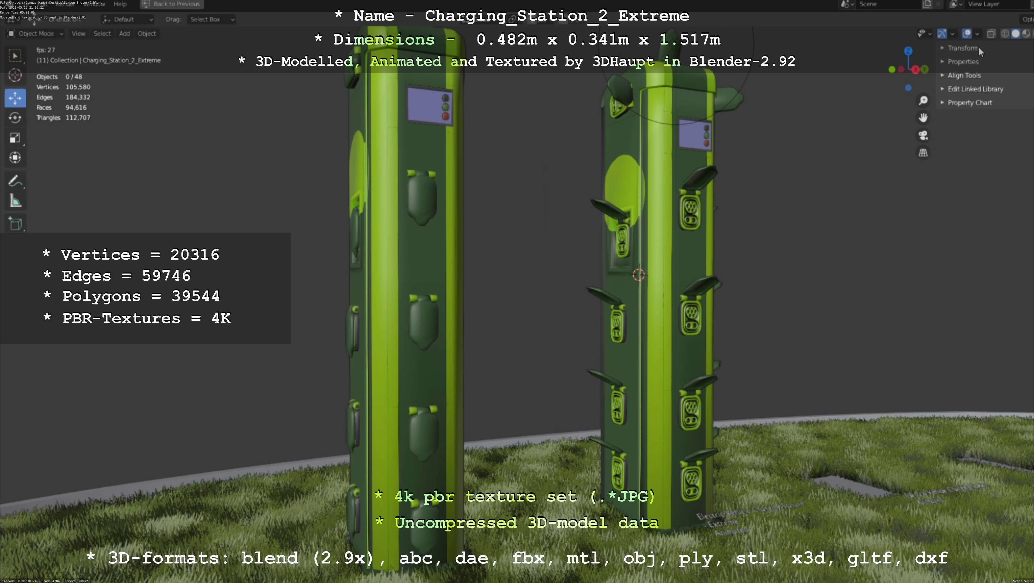 Charging Station Version 2 Extreme 3D model_59