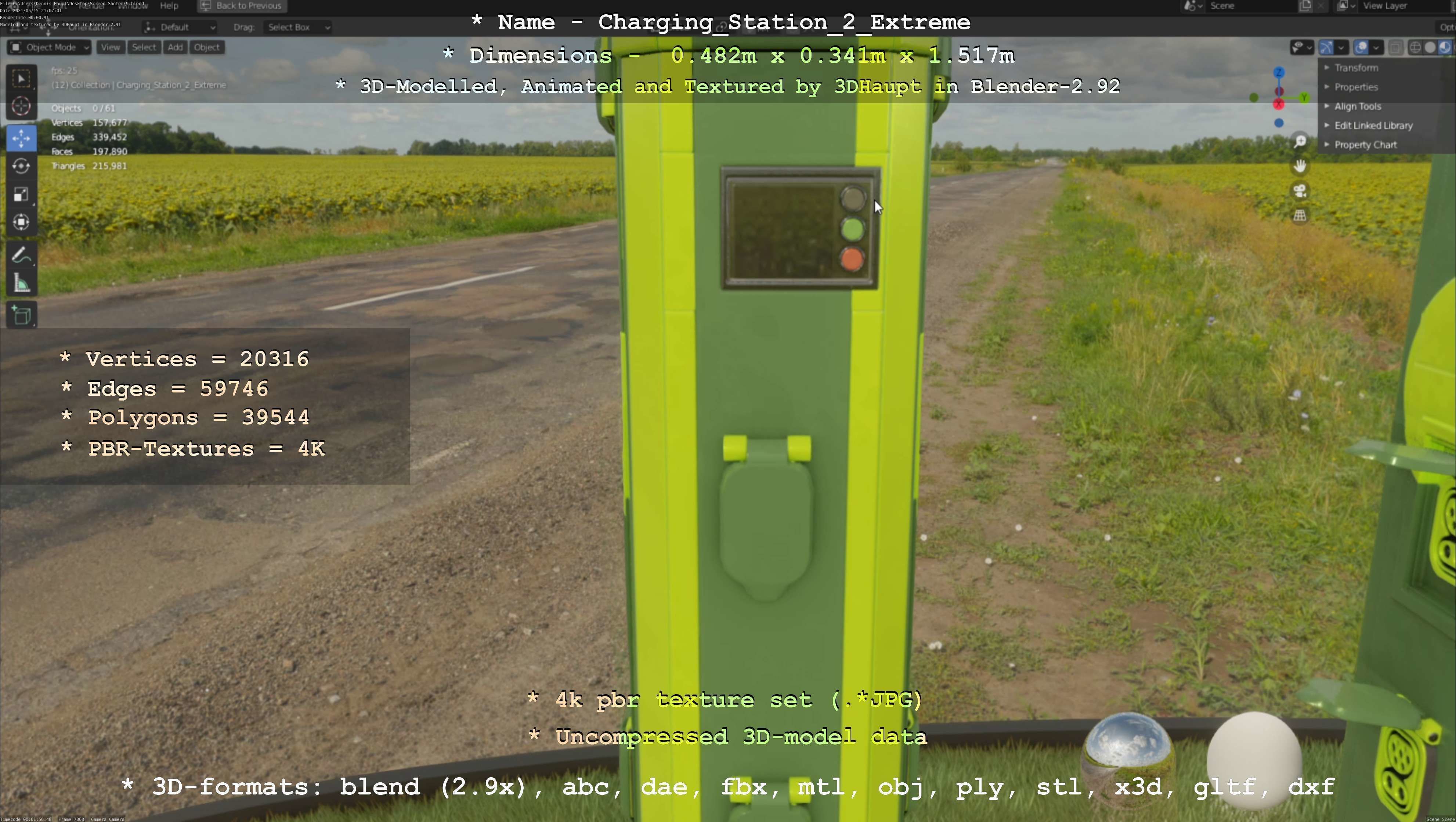 Charging Station Version 2 Extreme 3D model_38