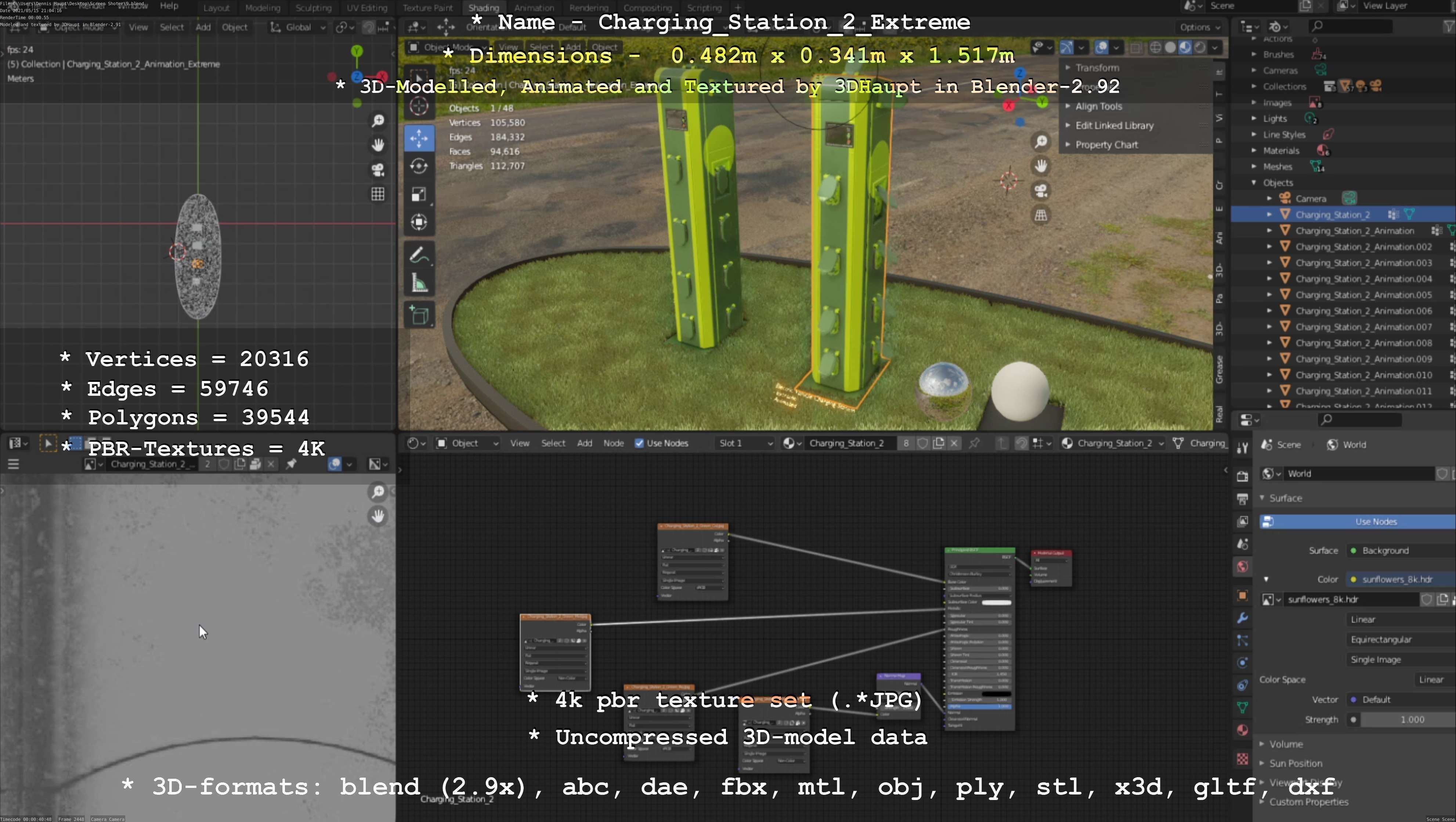 Charging Station Version 2 Extreme 3D model_119