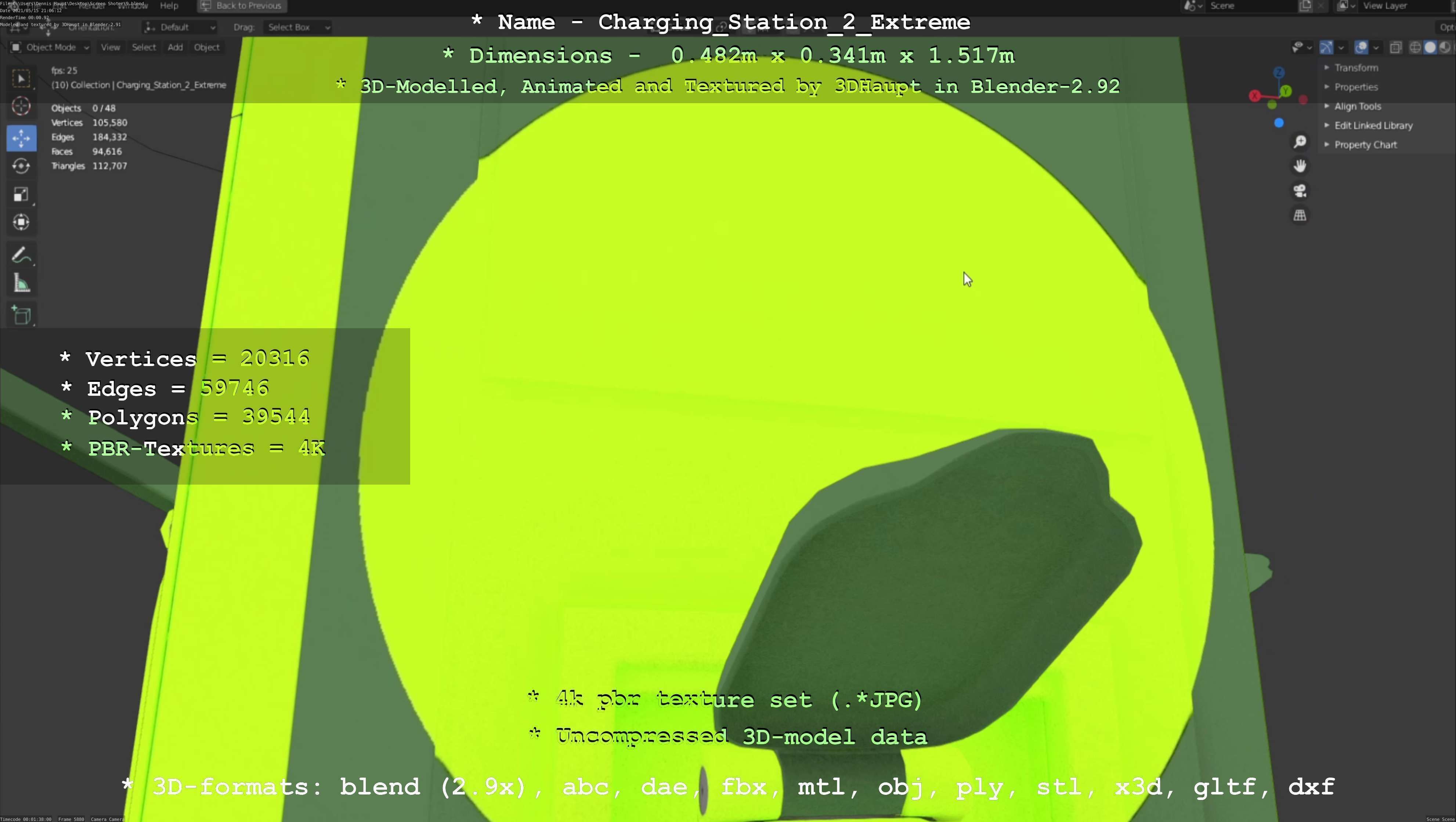 Charging Station Version 2 Extreme 3D model_75