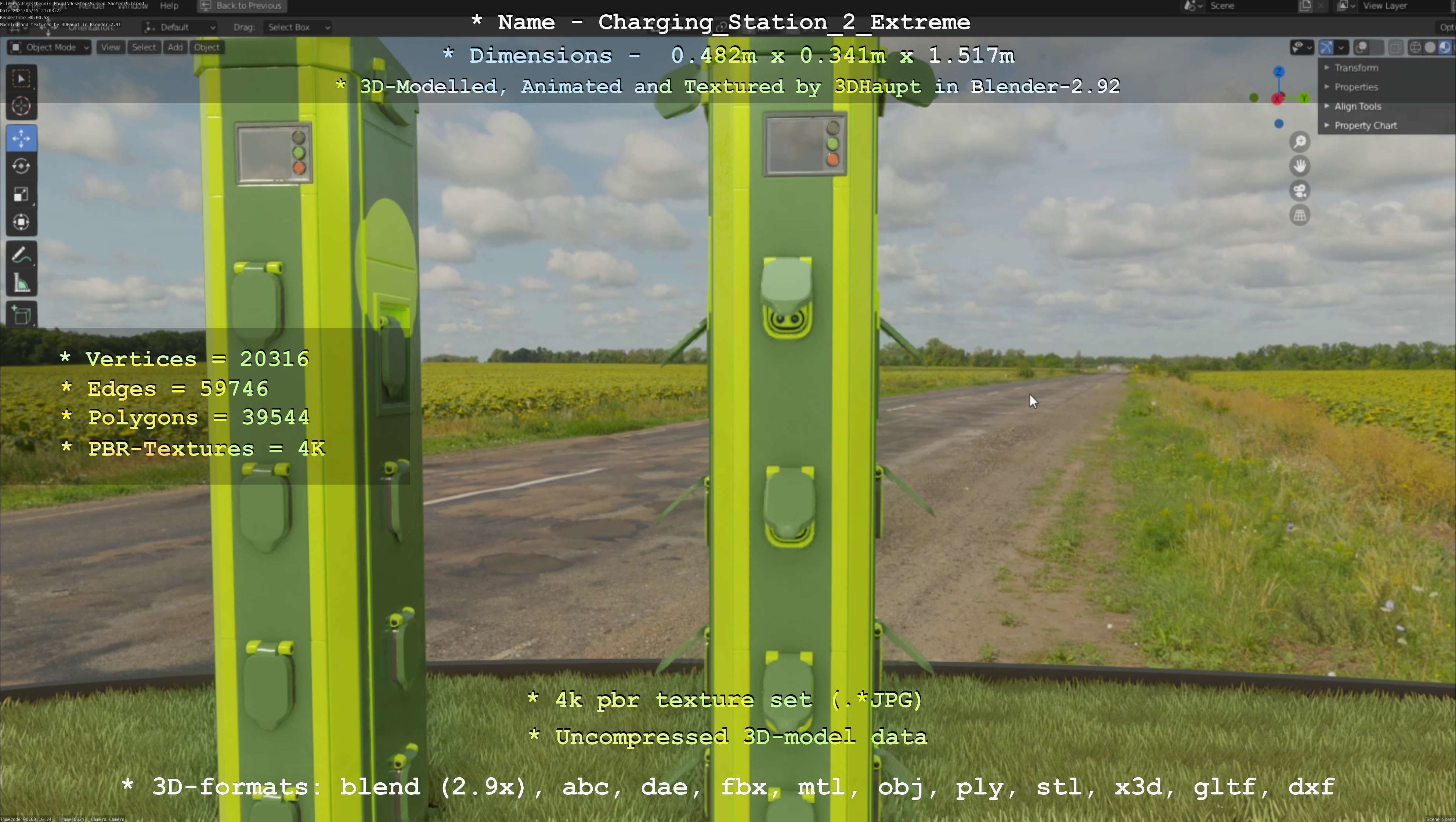 Charging Station Version 2 Extreme 3D model_96