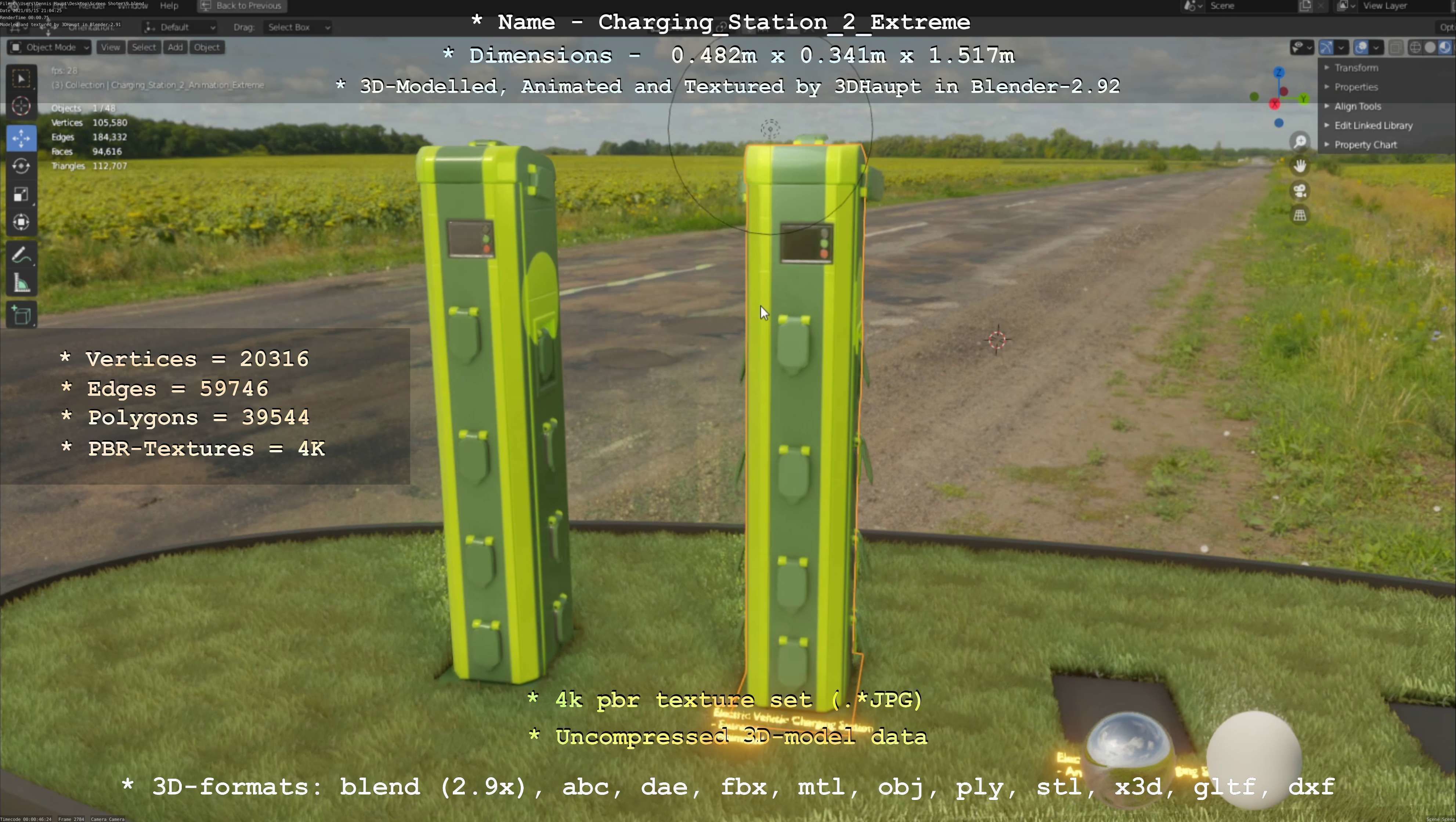 Charging Station Version 2 Extreme 3D model_120