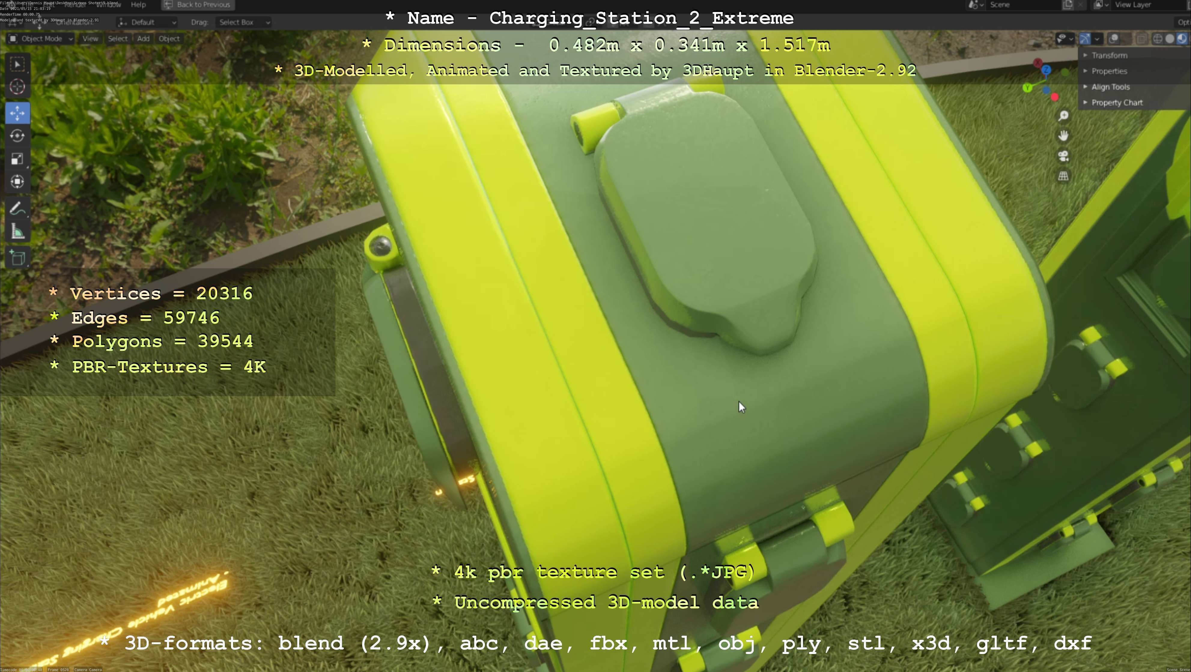 Charging Station Version 2 Extreme 3D model_46