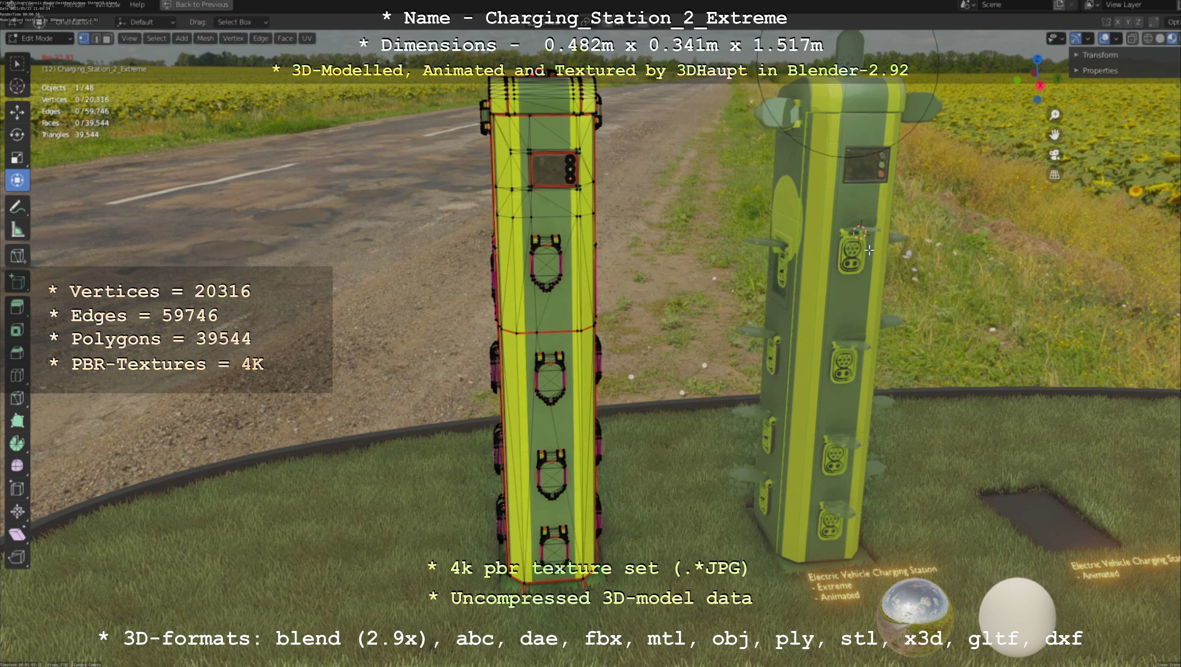 Charging Station Version 2 Extreme 3D model_138