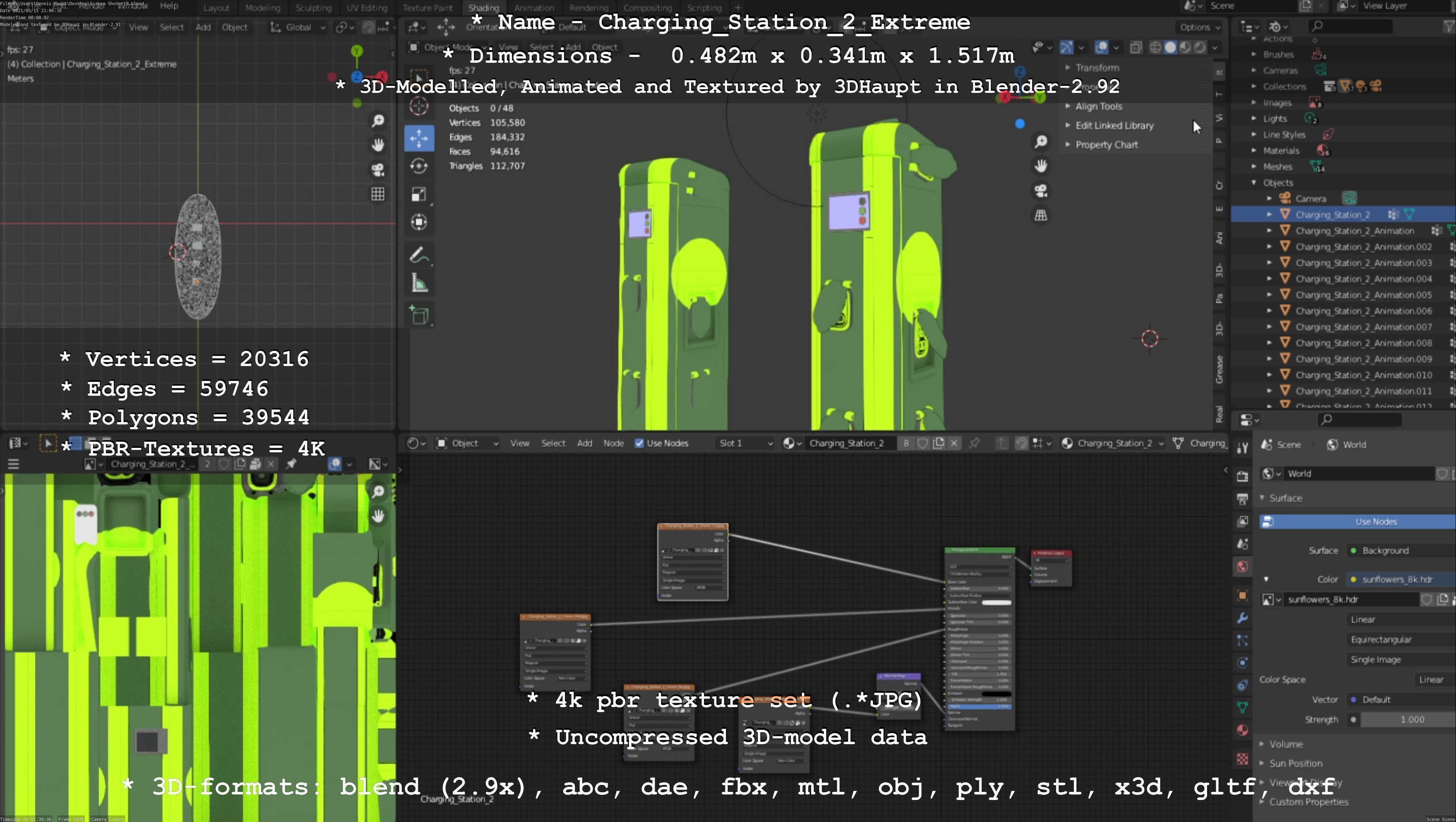 Charging Station Version 2 Extreme 3D model_80