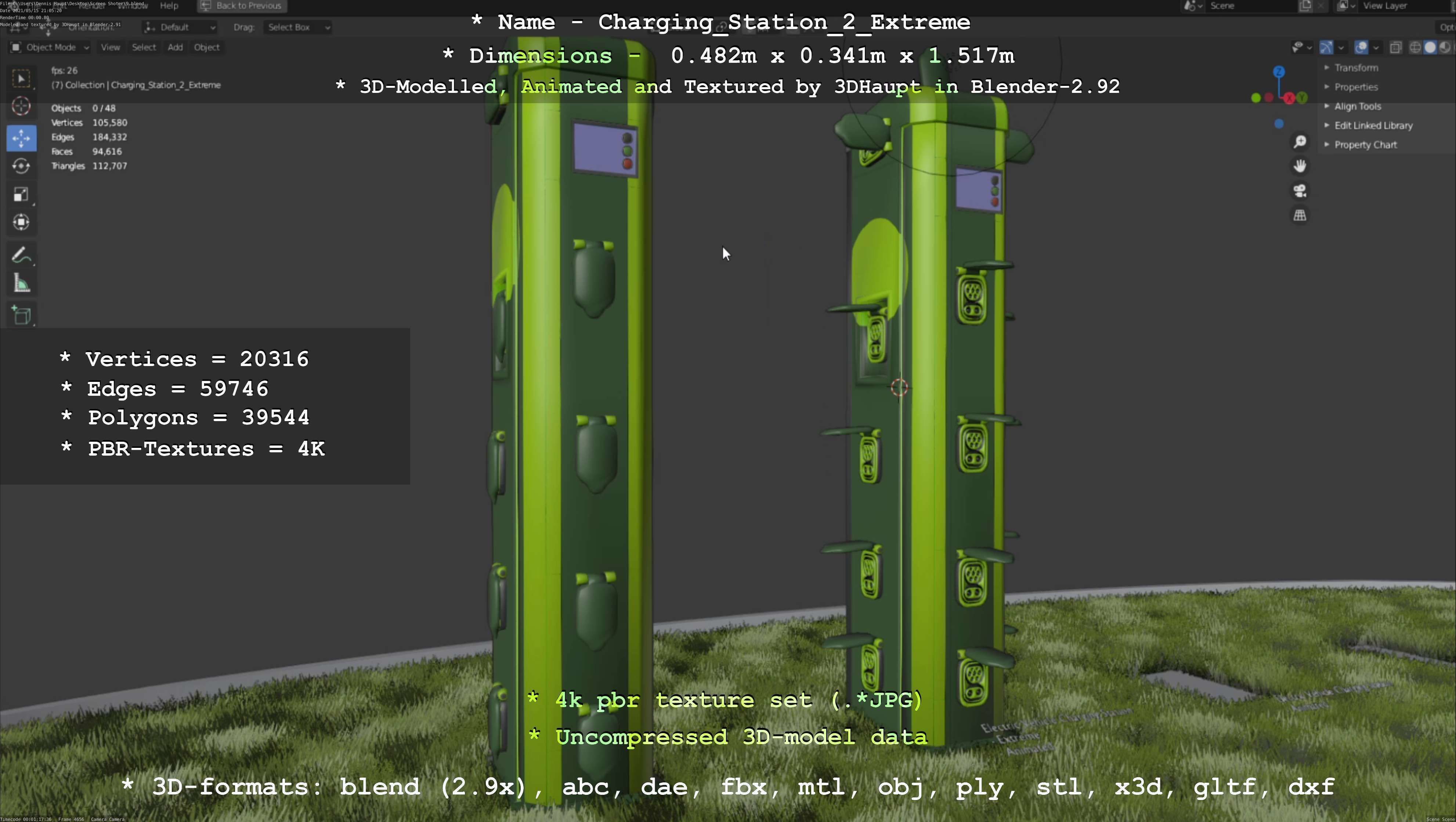 Charging Station Version 2 Extreme 3D model_57