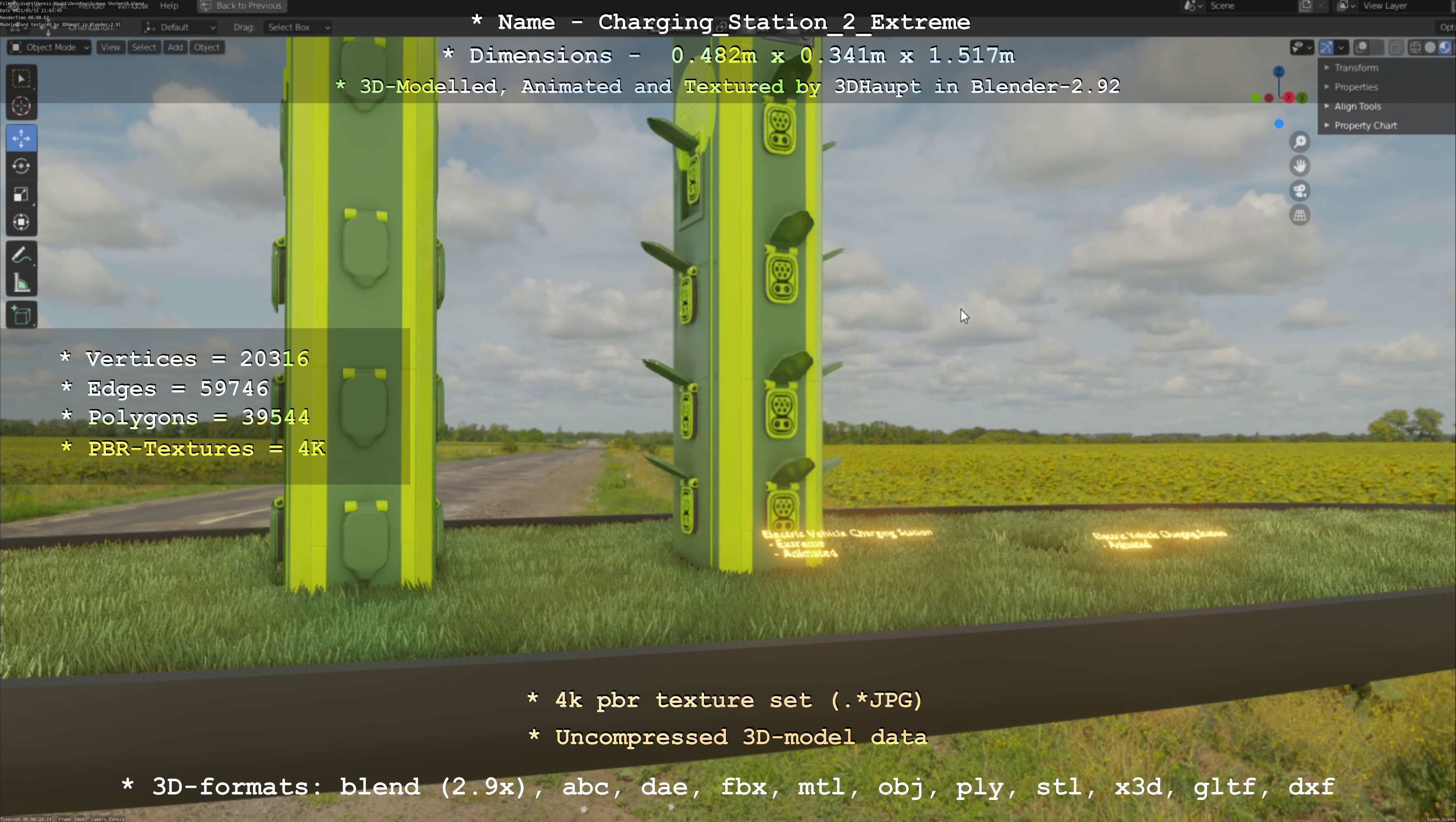 Charging Station Version 2 Extreme 3D model_50