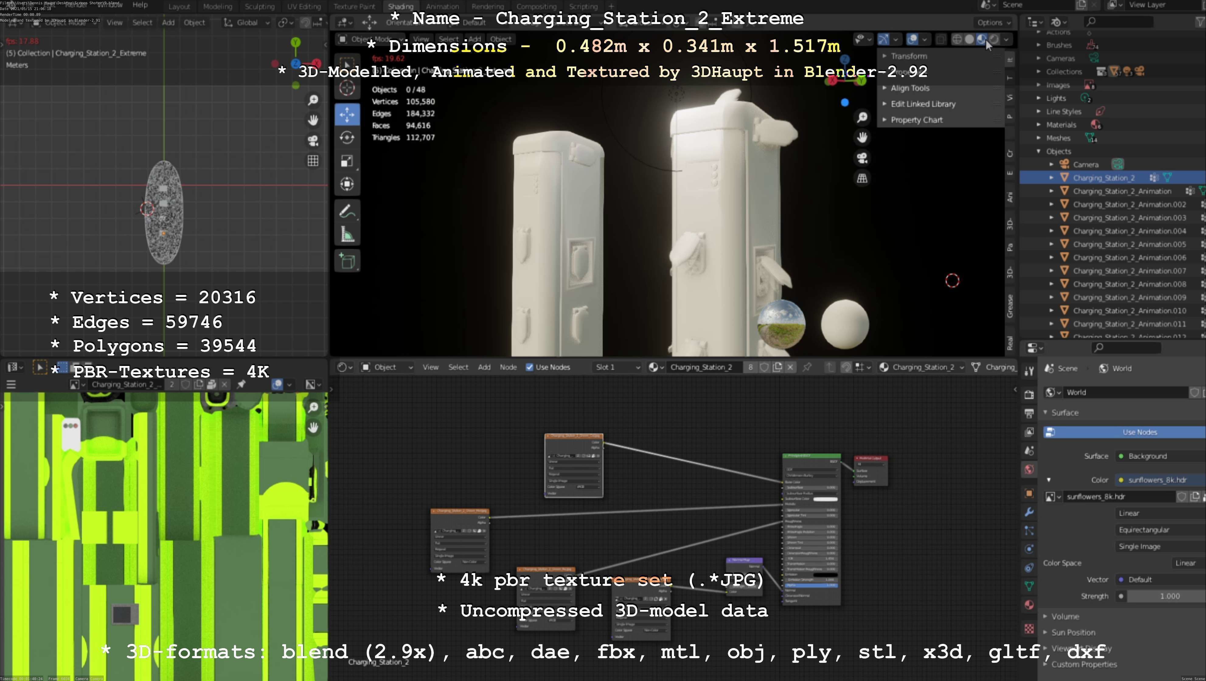 Charging Station Version 2 Extreme 3D model_82