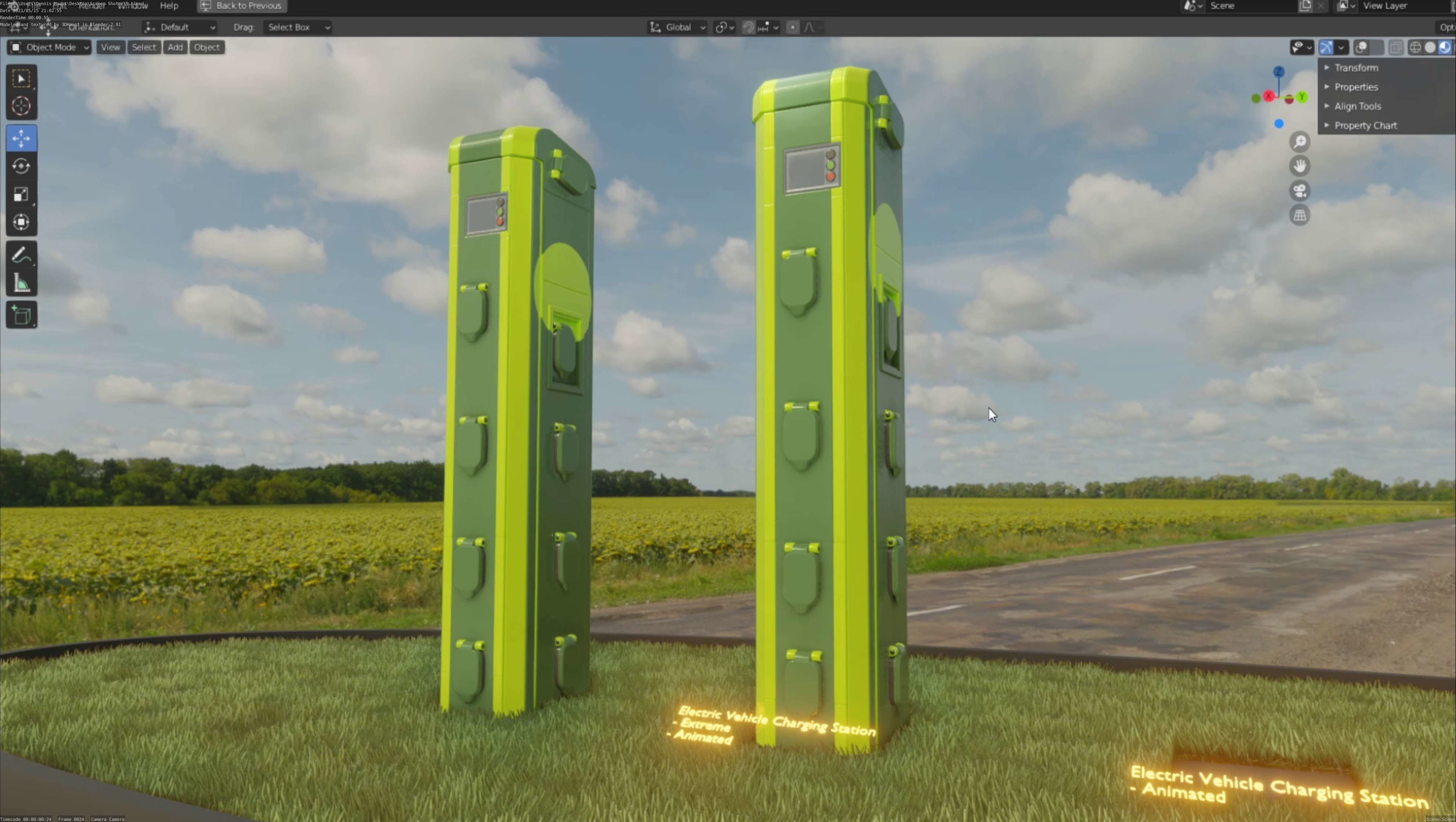 Charging Station Version 2 Extreme 3D model_87