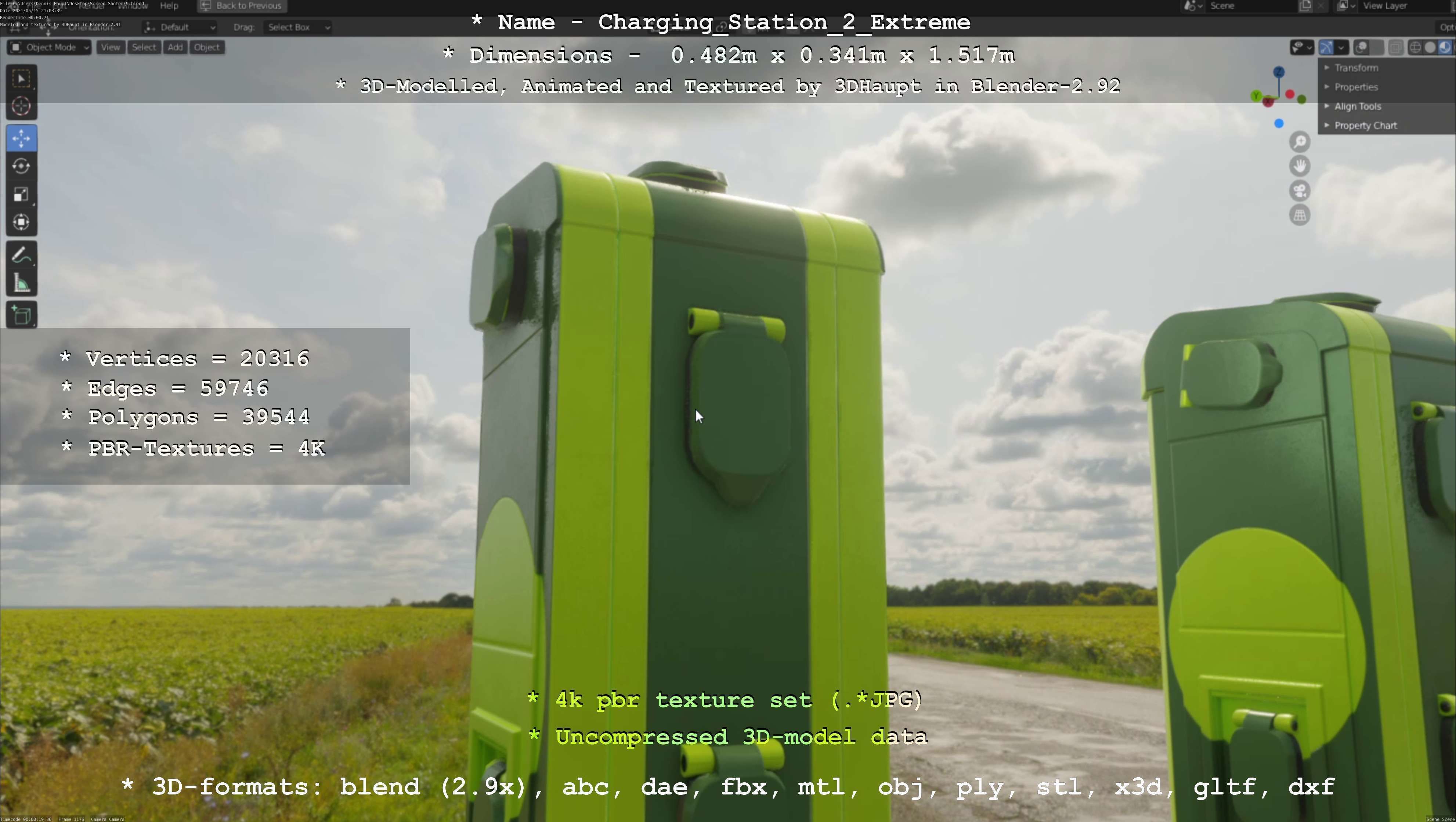Charging Station Version 2 Extreme 3D model_106