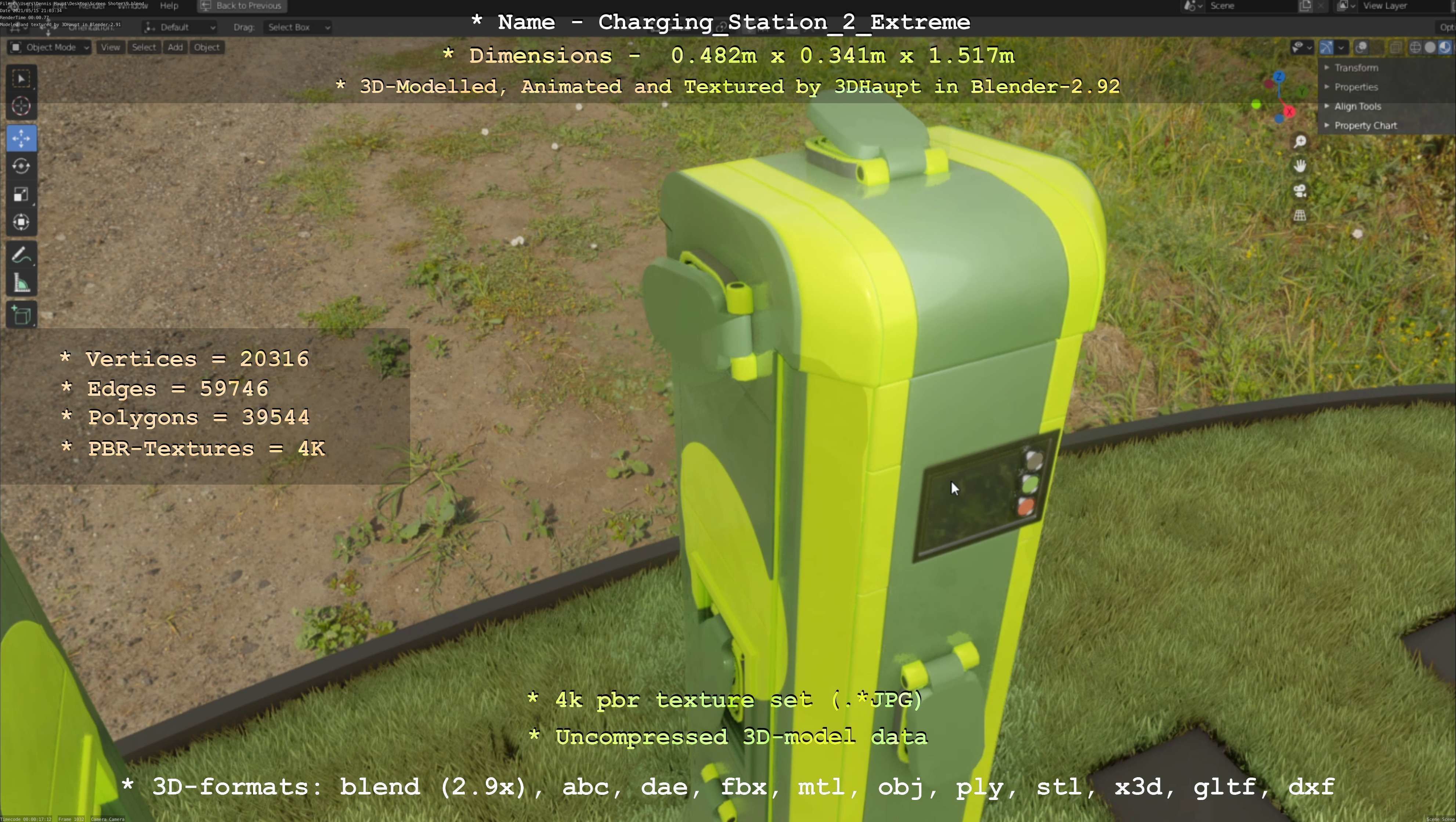 Charging Station Version 2 Extreme 3D model_103