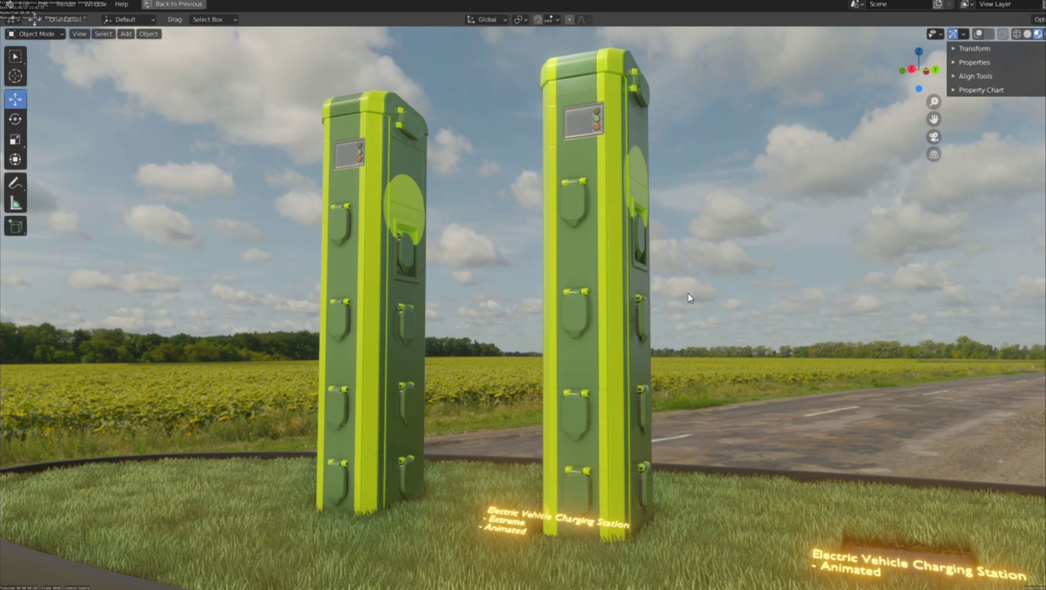 Charging Station Version 2 Extreme 3D model_89
