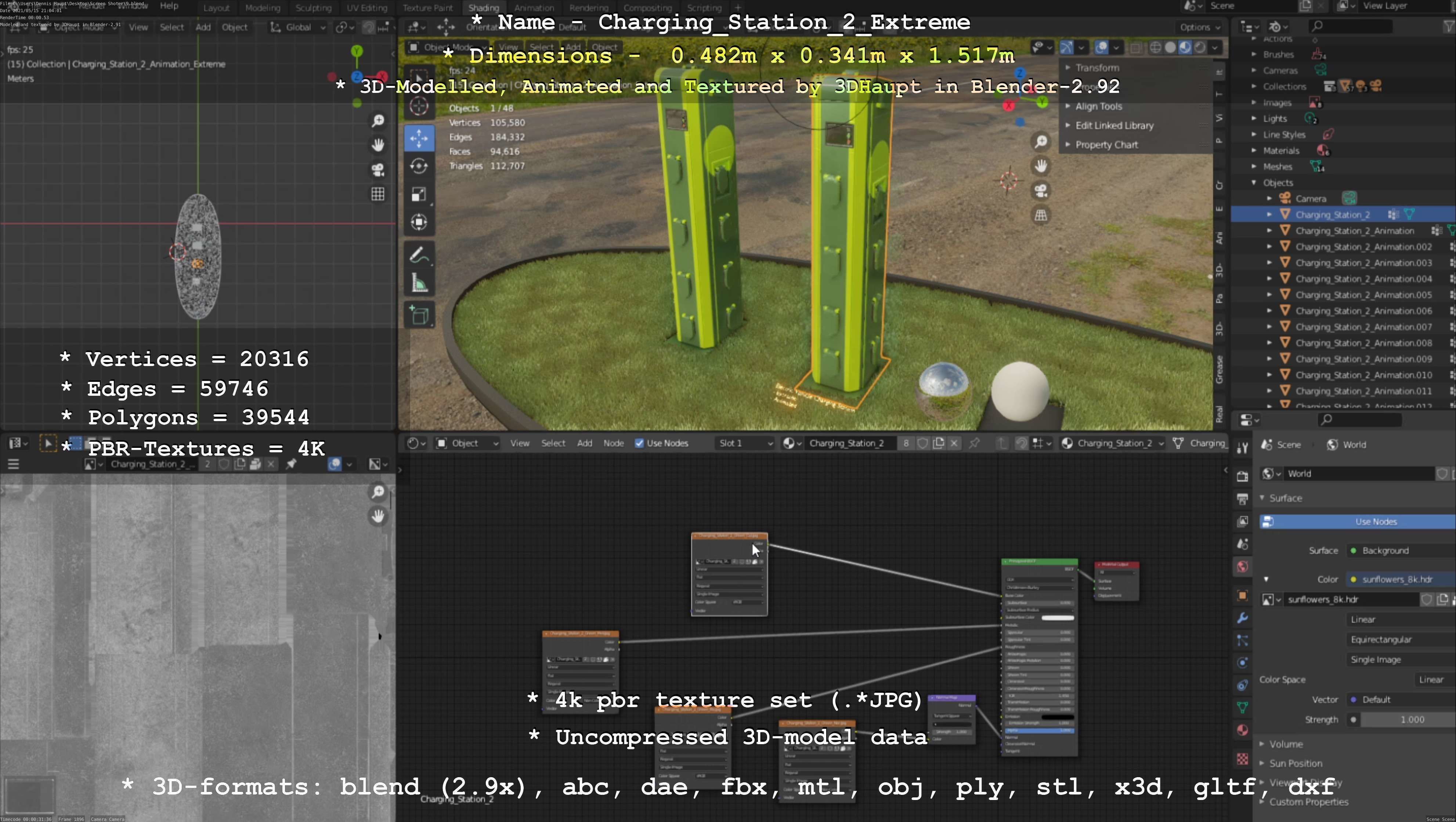 Charging Station Version 2 Extreme 3D model_112