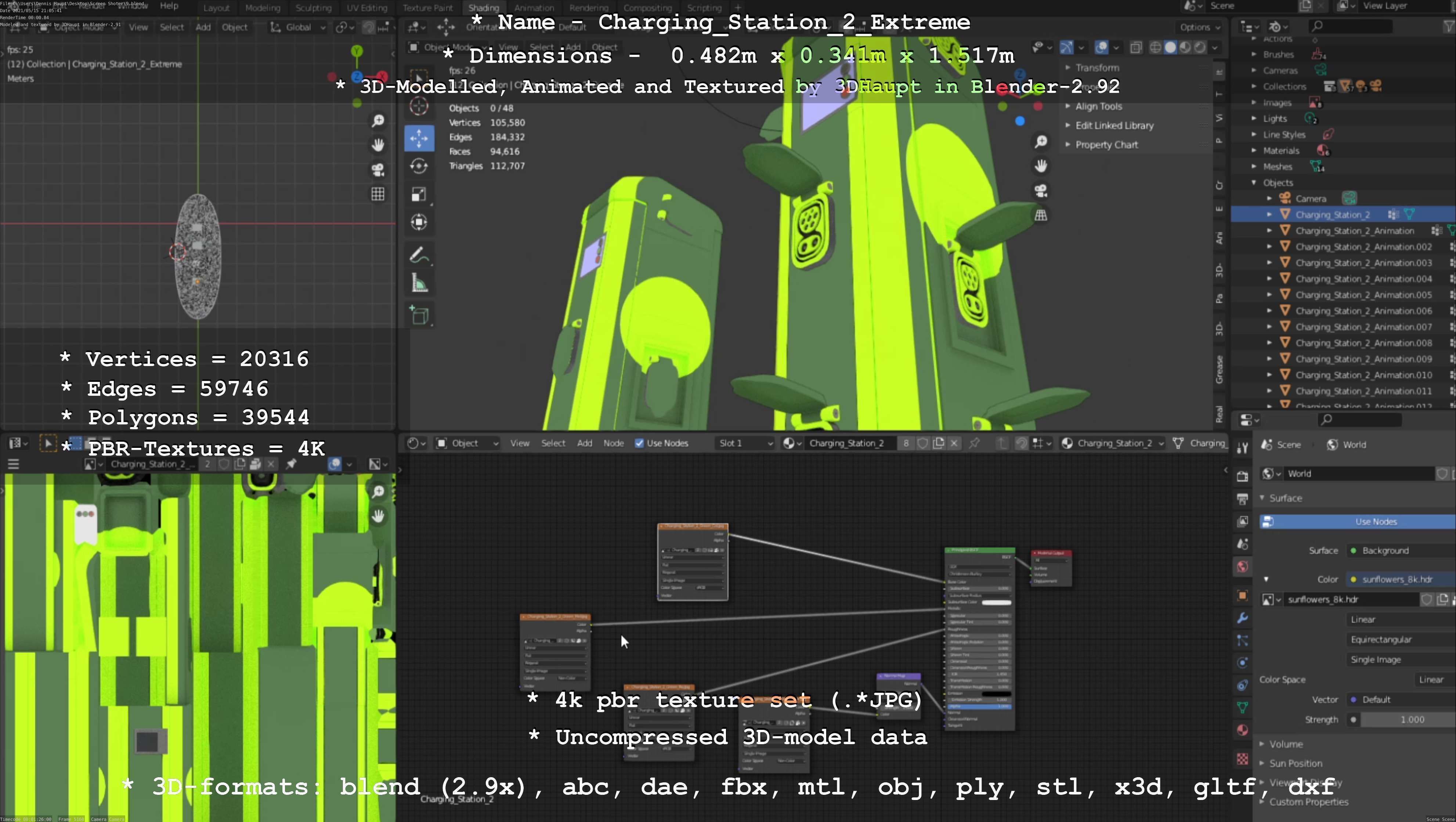 Charging Station Version 2 Extreme 3D model_24