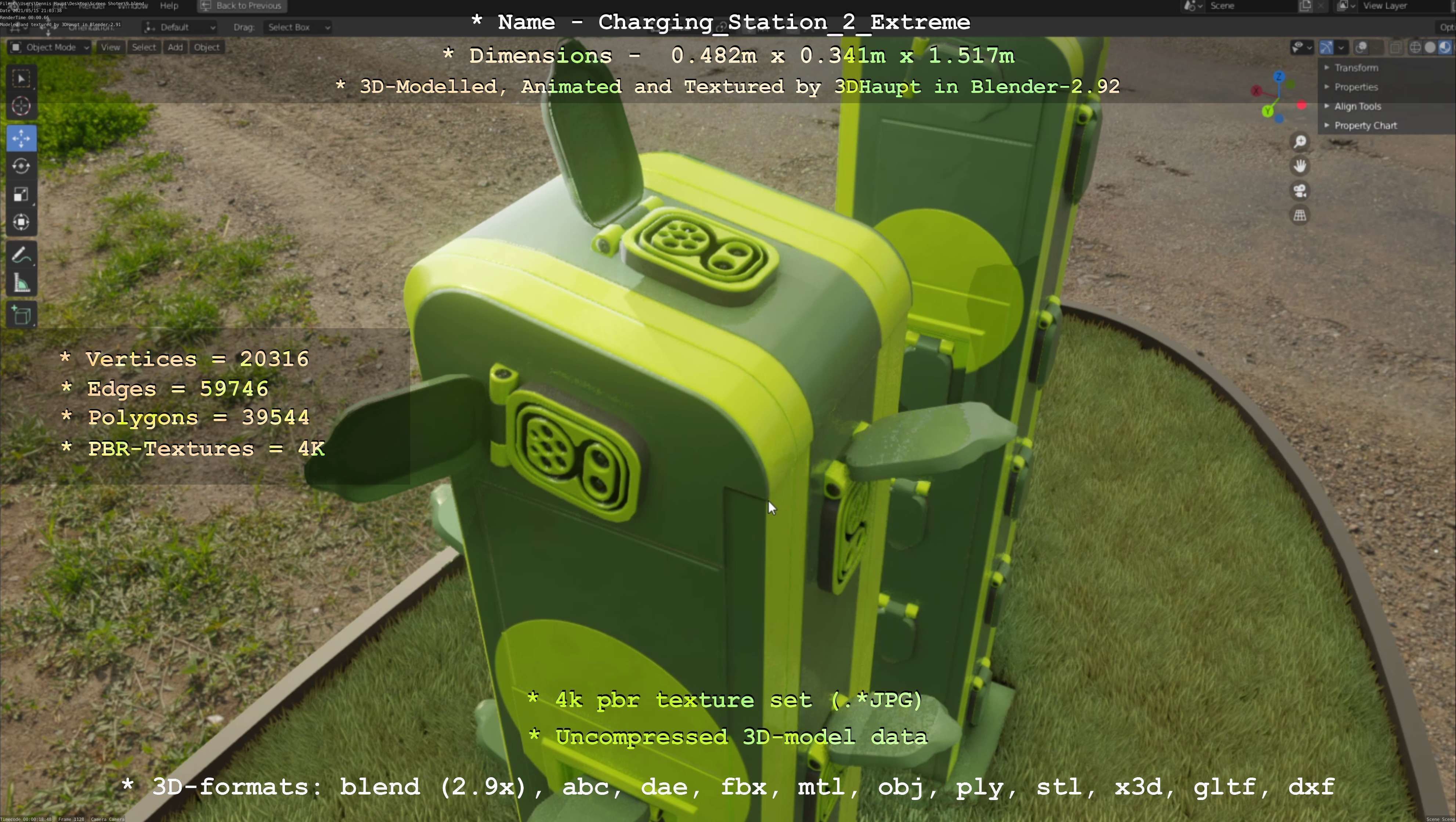 Charging Station Version 2 Extreme 3D model_17