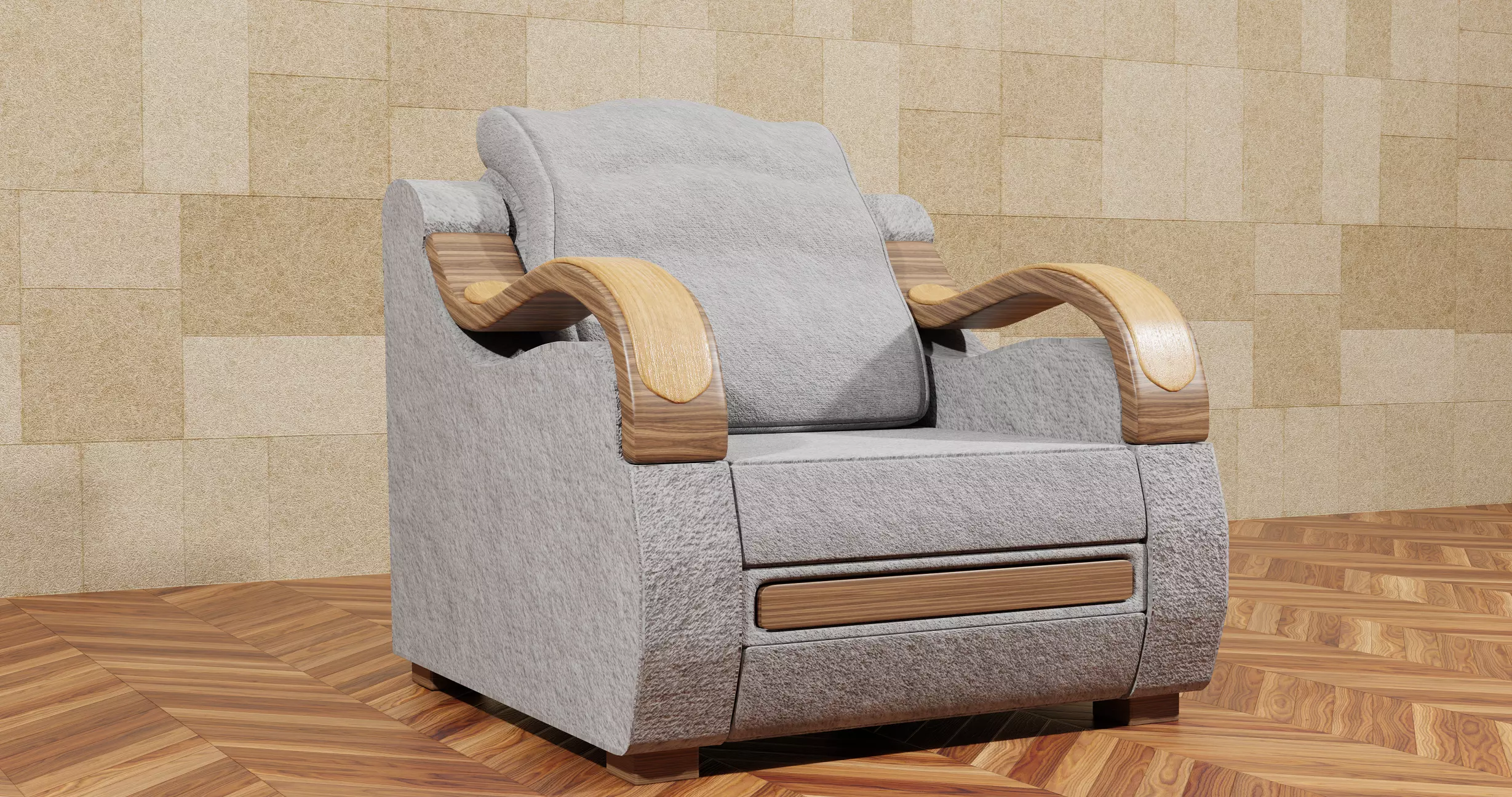 ELEGANT - FABRIC 3D model_0