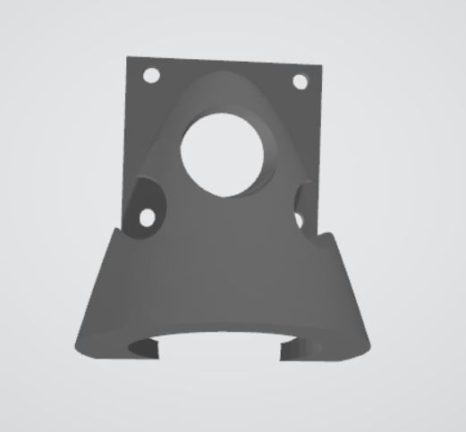 Detail Support - holder 3D print model_2