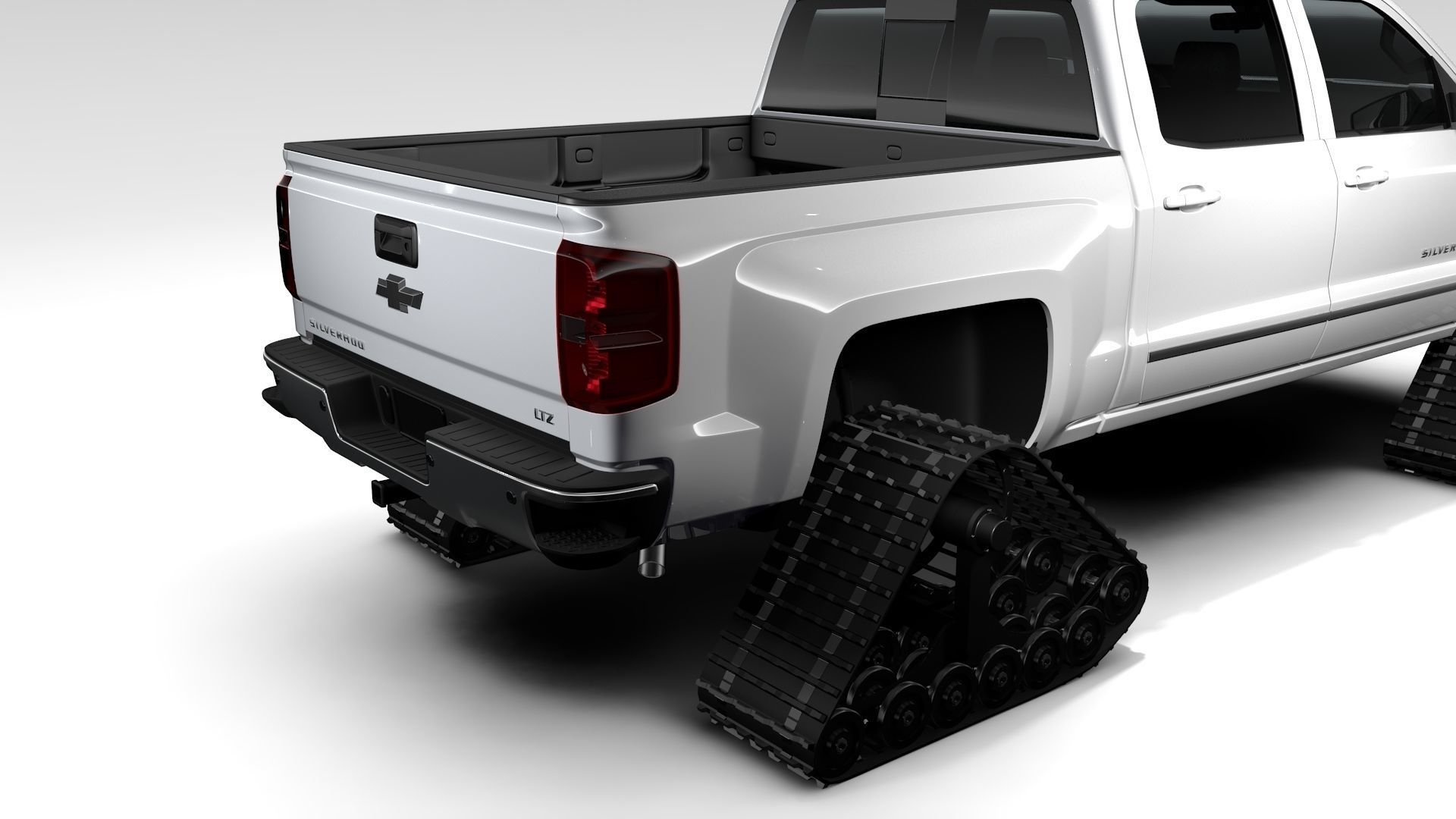 Chevrolet Silverado LTZ Z71 Crawler 2017 3D model_2