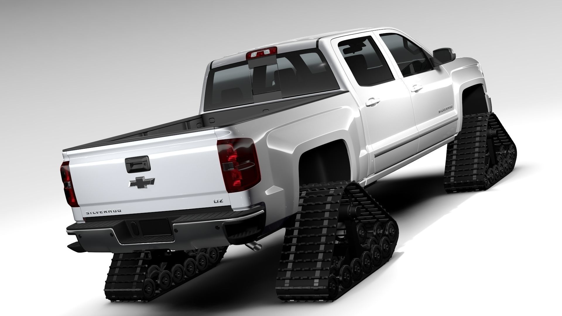 Chevrolet Silverado LTZ Z71 Crawler 2017 3D model_21