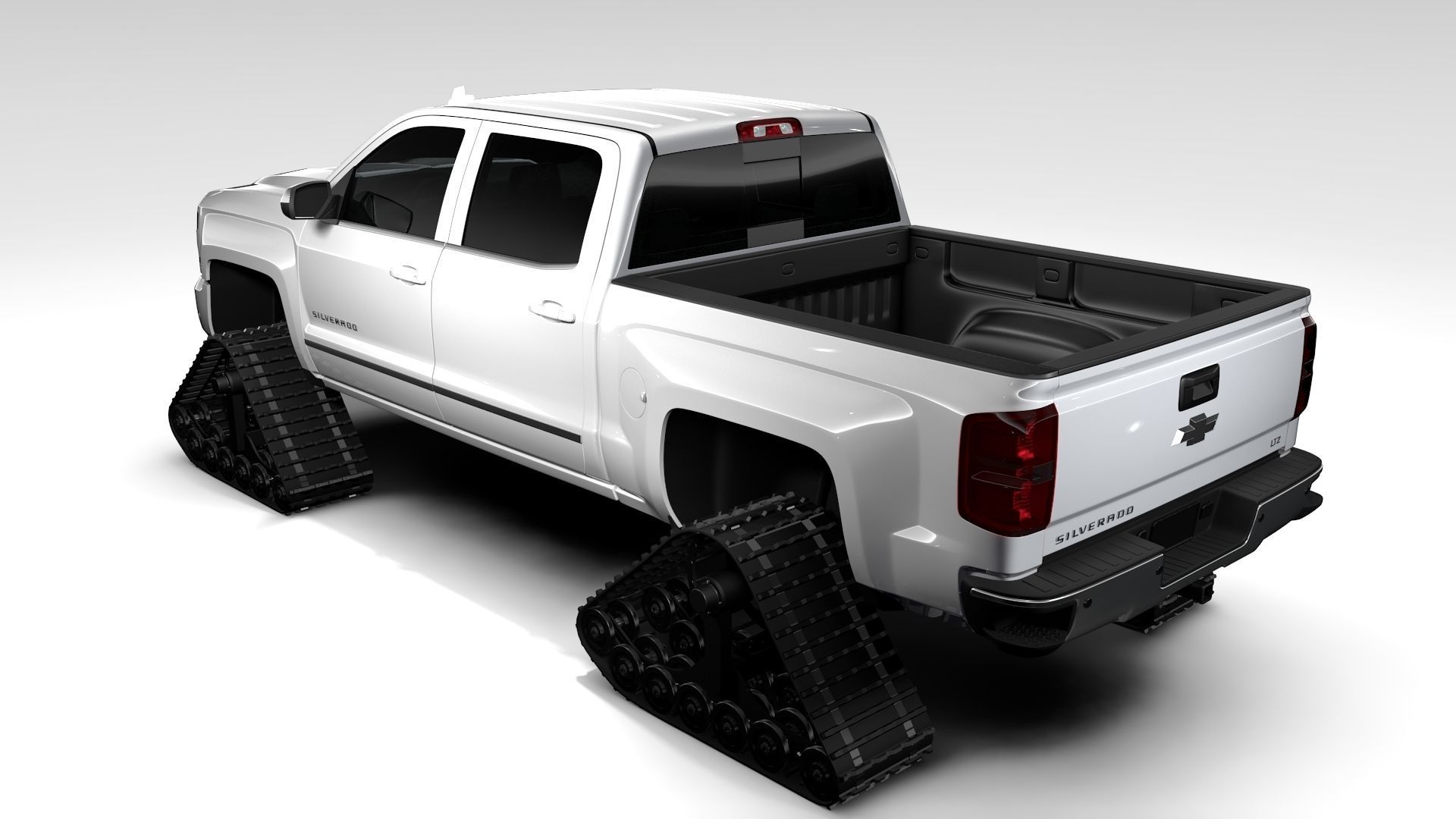 Chevrolet Silverado LTZ Z71 Crawler 2017 3D model_22