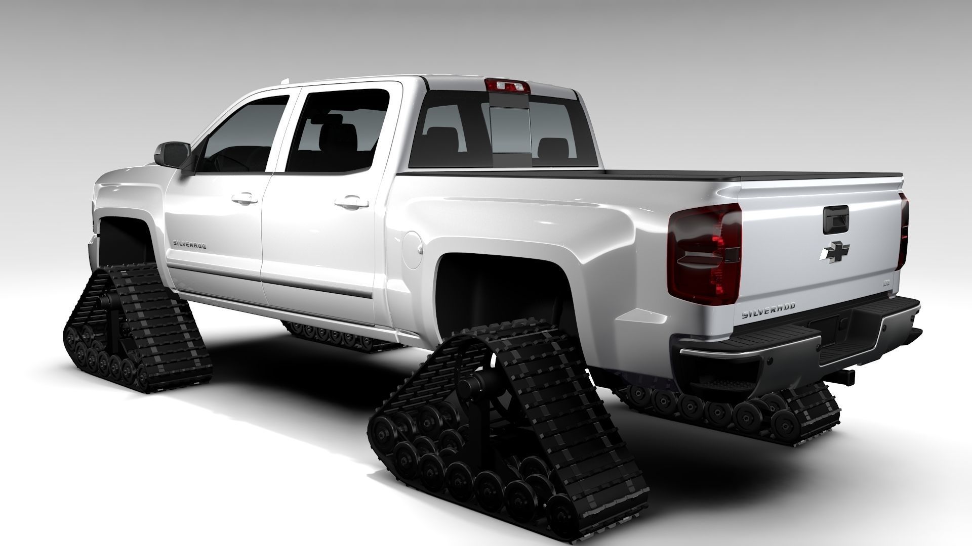 Chevrolet Silverado LTZ Z71 Crawler 2017 3D model_23
