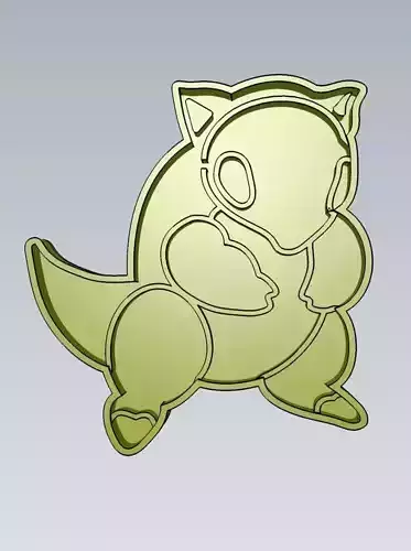 Pokemon Sandshrew Cookie Cutter Stamp Cake Decorating