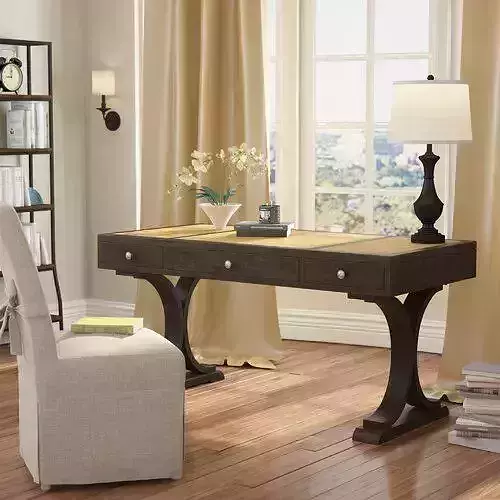 South Park Keyboard Tray Wood Desk