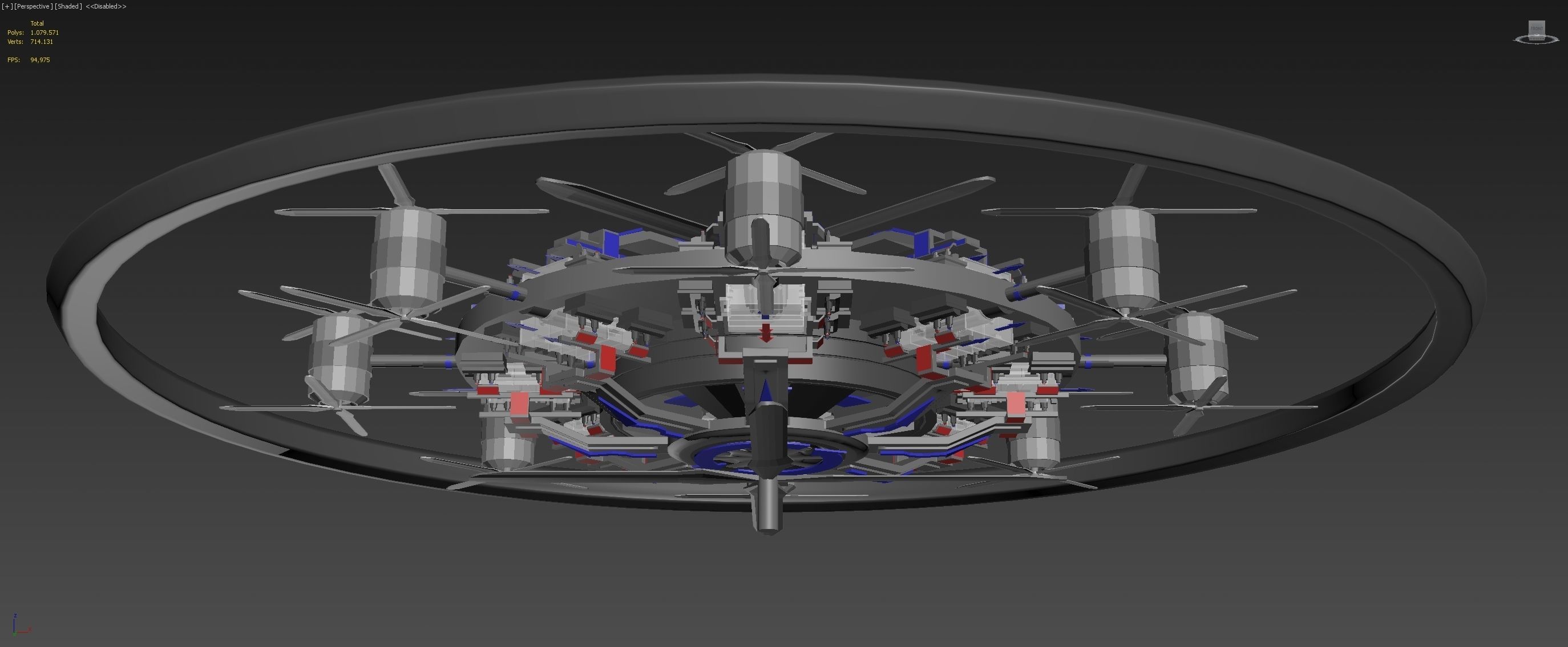 24 Winds - The Final Vehicle - Concept 01 3D model_11