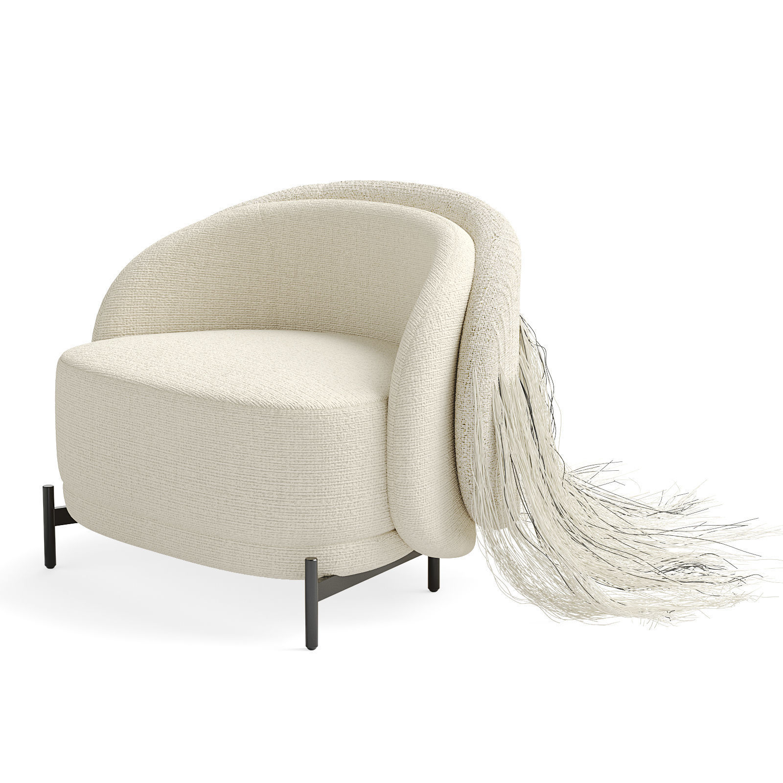 PAOLO FERRARI Ame armchair  3D model_2