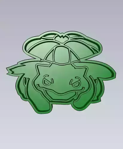 Pokemon Venasaur Cookie Cutter Stamp Cake Decorating