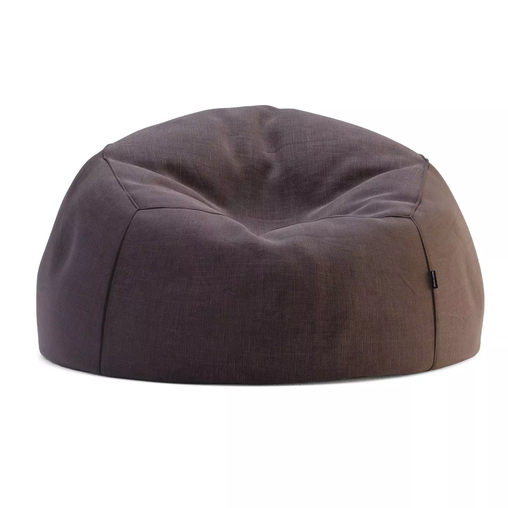 Velvet Bean Bag 3D model_0