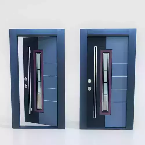 Modern Entrance Door  3D model