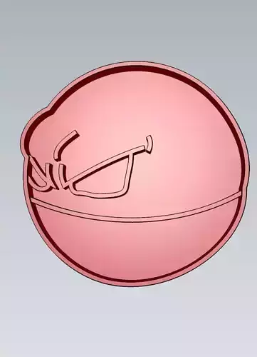 Pokemon Voltorb Cookie Cutter Stamp Cake Decorating