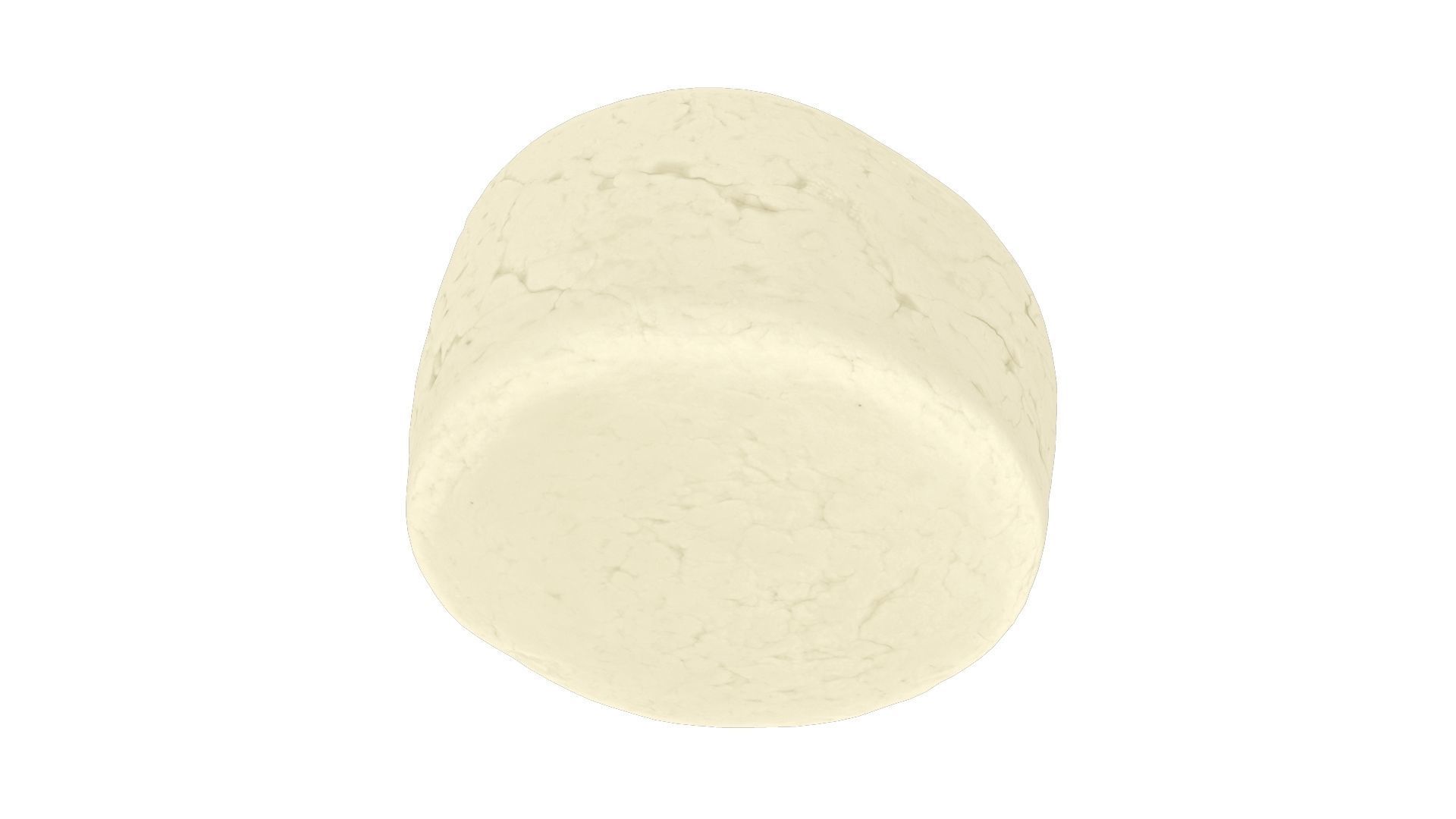 Fresh Cheese - Real-Time Scanned Low-poly 3D model_4