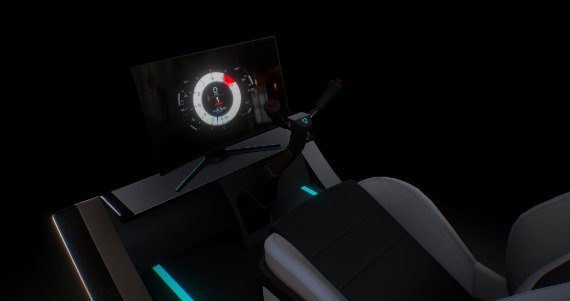 hover bike 3D model_6