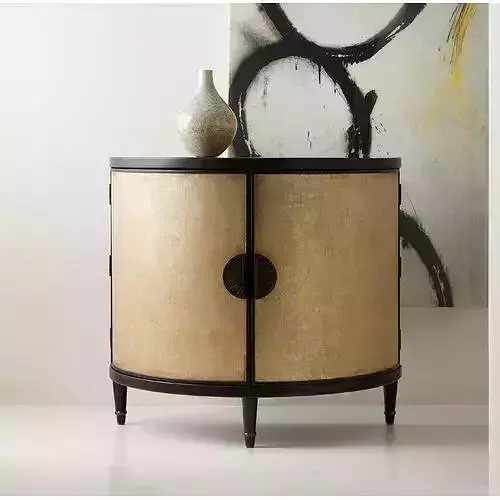 Melange Em Demilune Door Cabinet 3D model