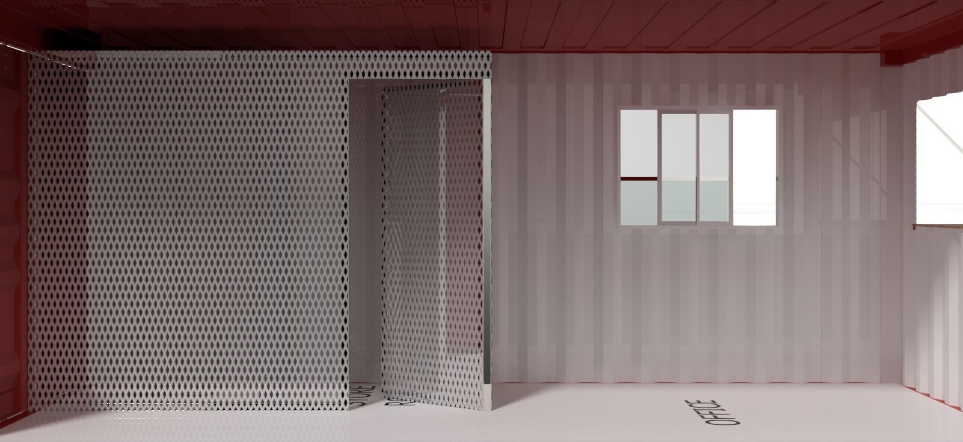 Car Wash Bay 3D model_10