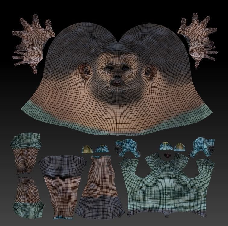 Handsome man in sportswear ready for animation 294 Low-poly 3D model_7