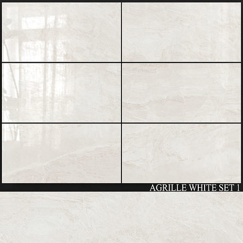 Decovita Argille White 600x1200 Set 1 3D model