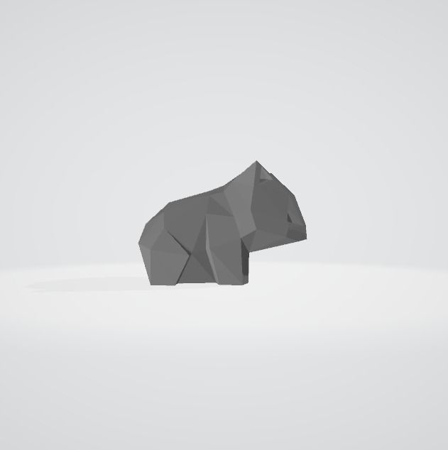 Ivysaur Low Poly Pokemon 3D print model_2