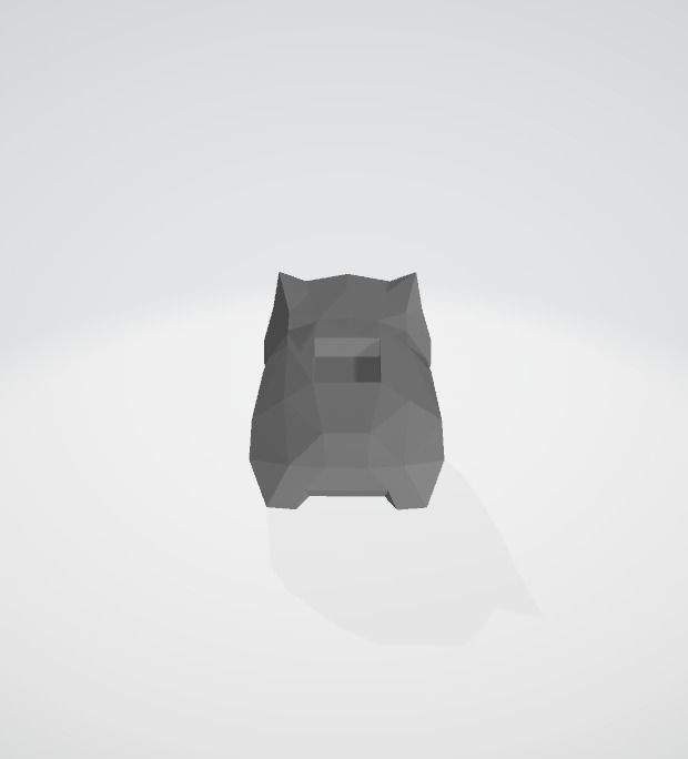 Ivysaur Low Poly Pokemon 3D print model_3