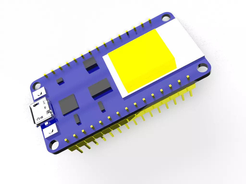 ESP8266 NODEMCU 3D print model_0