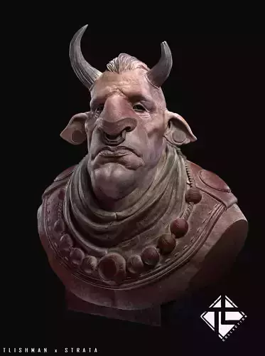 The Stoic Bust - Strata Miniatures - The Tom Lishman Collection 