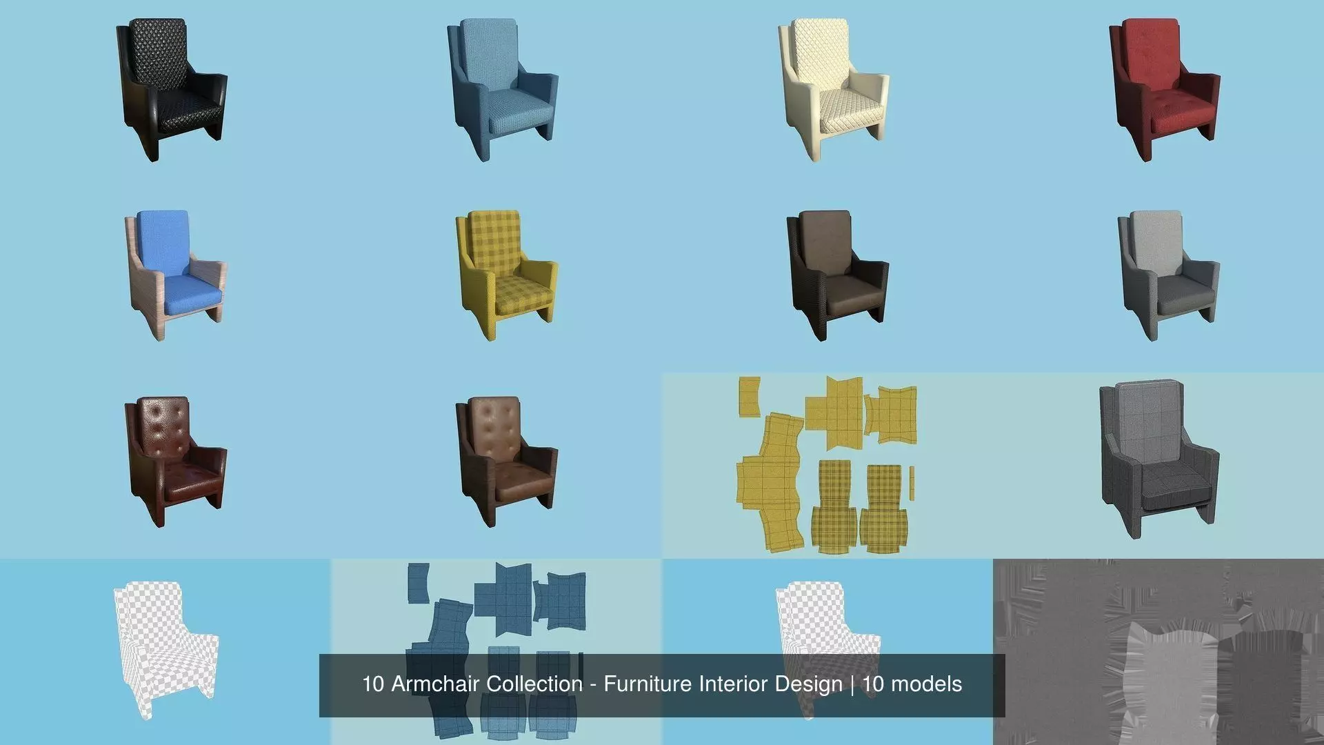 10 Armchair Collection - Furniture Interior Design _1