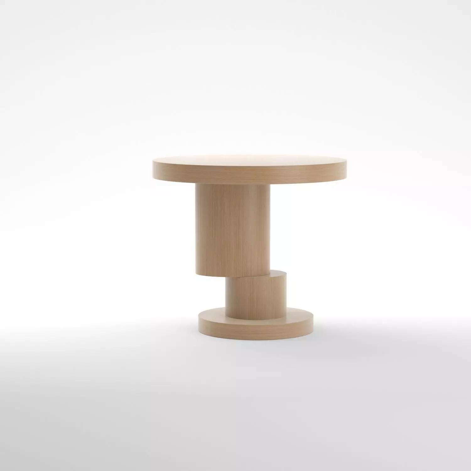 Shifty Side Table Holly Hunt 3D model