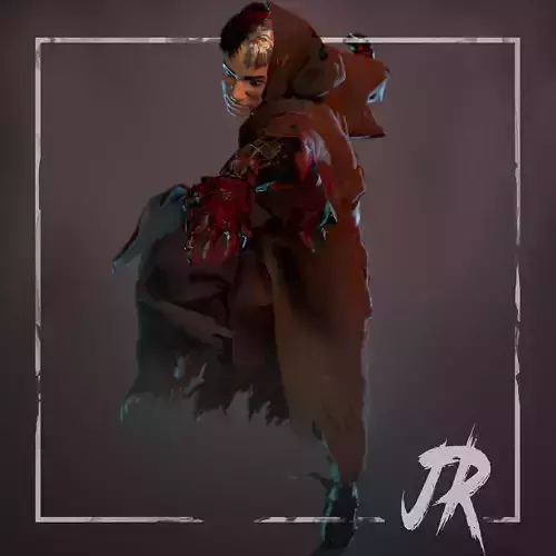 Demon Mage Male Rigged