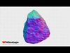 Granite Rock - Real-Time Scanned Low-poly 3D model_1
