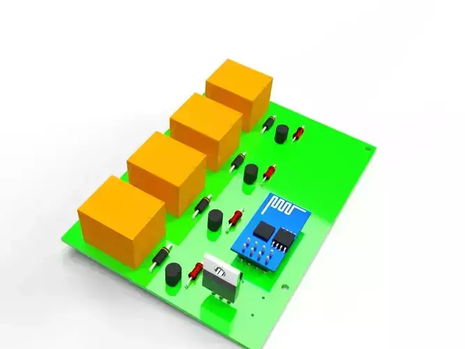 Home Automation ESP 3D print model